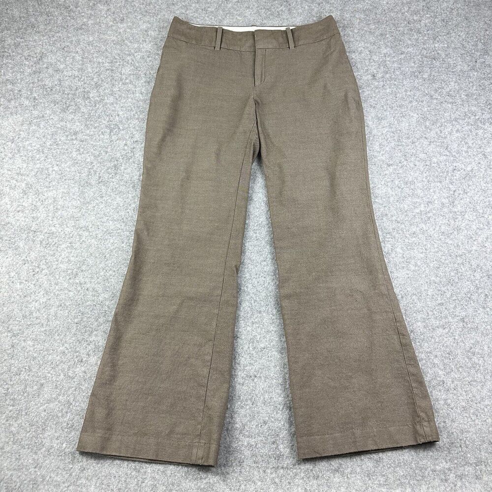 Banana Republic Pants Womens 10 Jackson Fit Stretch Wool Blend Flare Trousers
